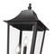 Z-Lite Gannon 3 Light Outdoor Pier Mounted Fixture, 10in. W x 28.75in. H, Black 5008PHBR-533PM-BK - alternate 7